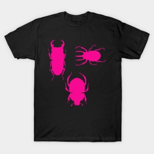 Beetles - hot pink T-Shirt